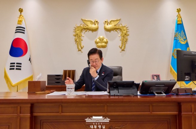 이재명 대통령, 한·루마니아 정상 통...