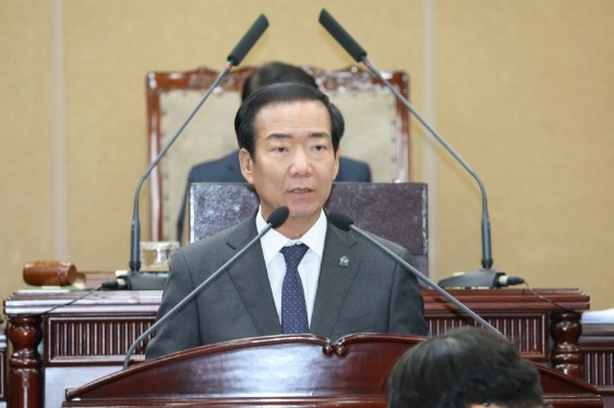 구인모 거창군수, 군의회 시정연설로 ...