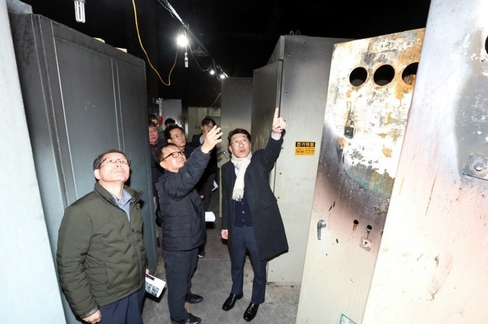 우범기 전주시장, '화재로 인...