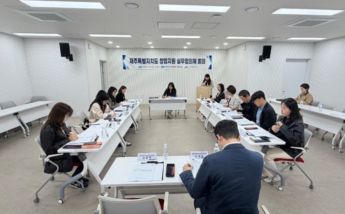 제주도, 창업지원 실무협의체 가동…&...