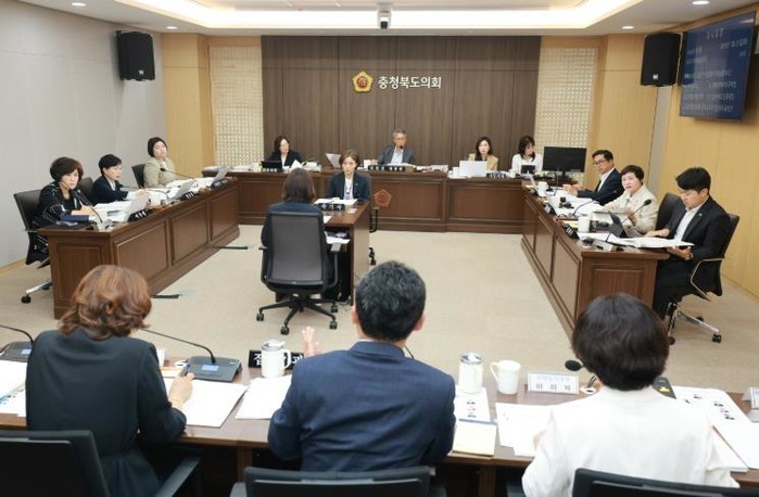 충청북도의회 과학경제위 2차 공공기관...