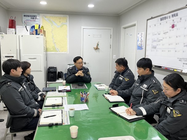 중부해경청장, 동절기 해양사고 대비 ...