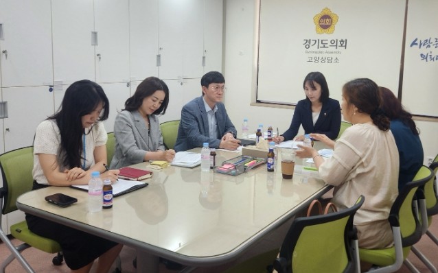 경기도의회 이인애 의원, 신원고 학급...