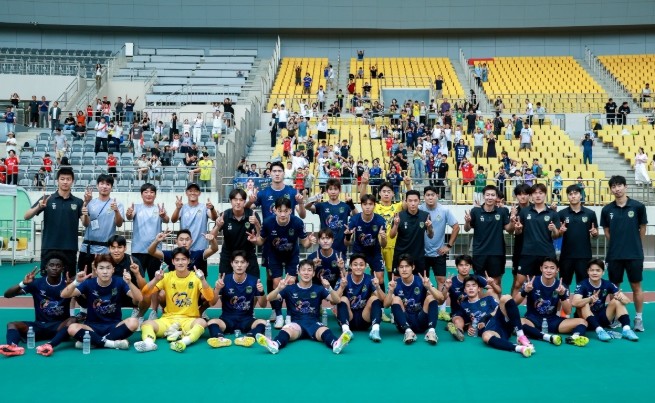 진주시민축구단, 서울중랑축구단 2-1...